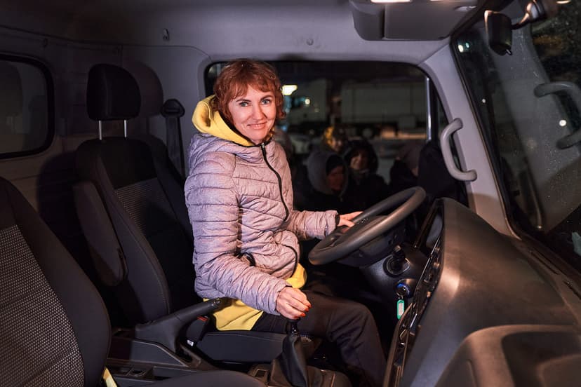 Водійка вантажівки (категорія «С»)